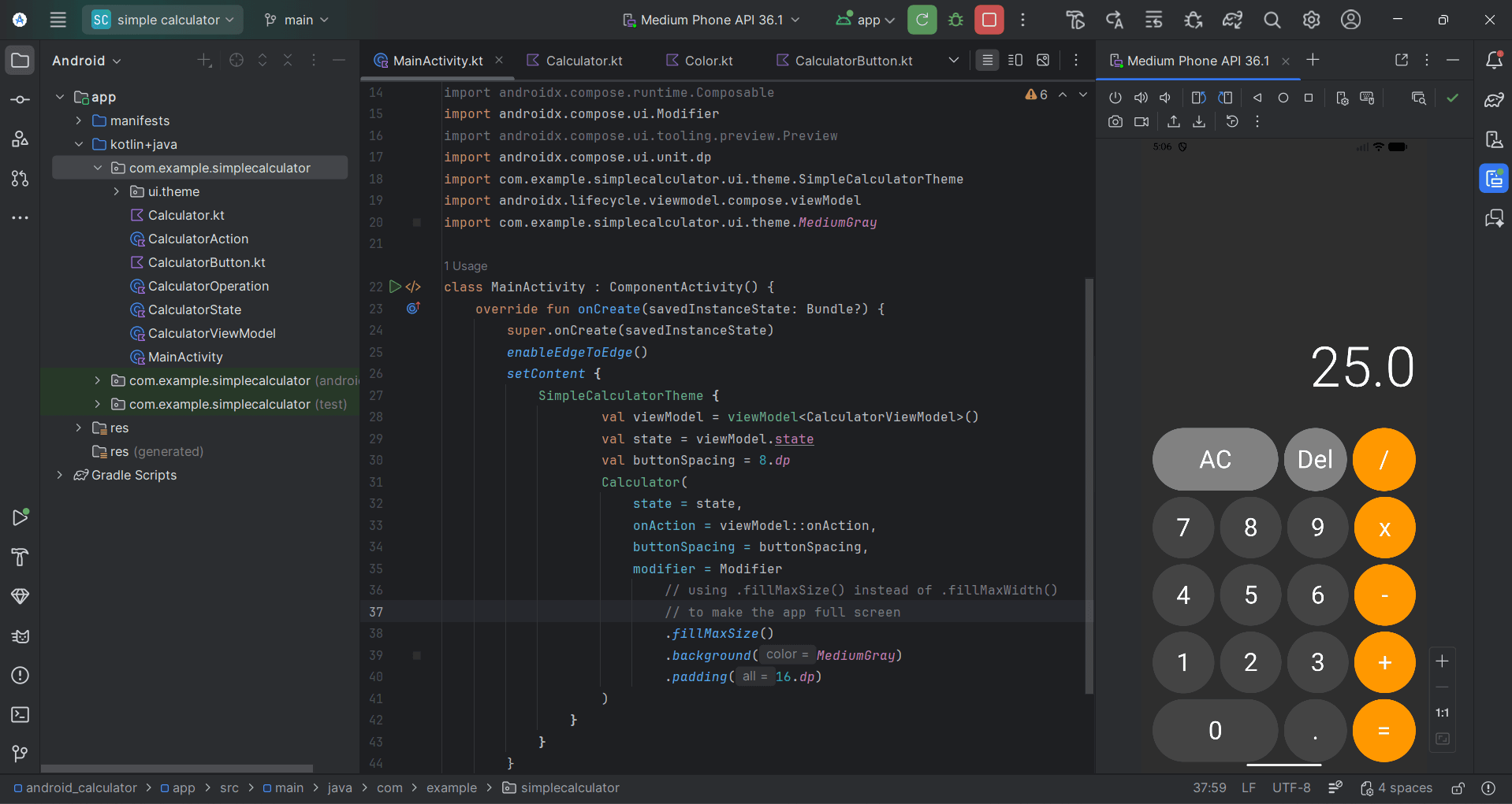 Cover Image for Practicing Modern Android: A Simple Kotlin Compose Calculator